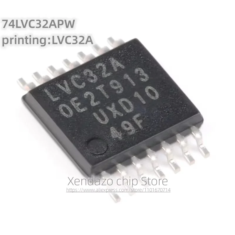 10pcs/lot 74LVC32APW 74LVC32AP 74LVC32A 74LVC32 printing LVC32A logic chip TSSOP-14 package Original genuine