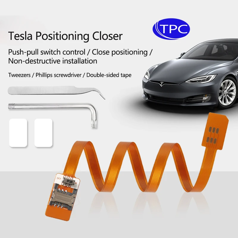 TPC For WL3 Tesla Model/Model3 Positioning Shutter SIM Card Controller External SIM Card Extension Cable
