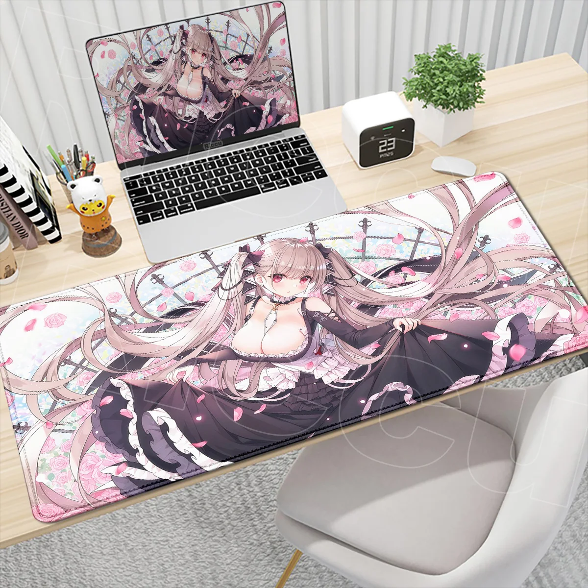 Azur Lane New Game Wallpaper HMS Formidable Cute Girl Mousepad Stitch Edge Notebook Rubber Accessories Office Decorate Mouse Mat