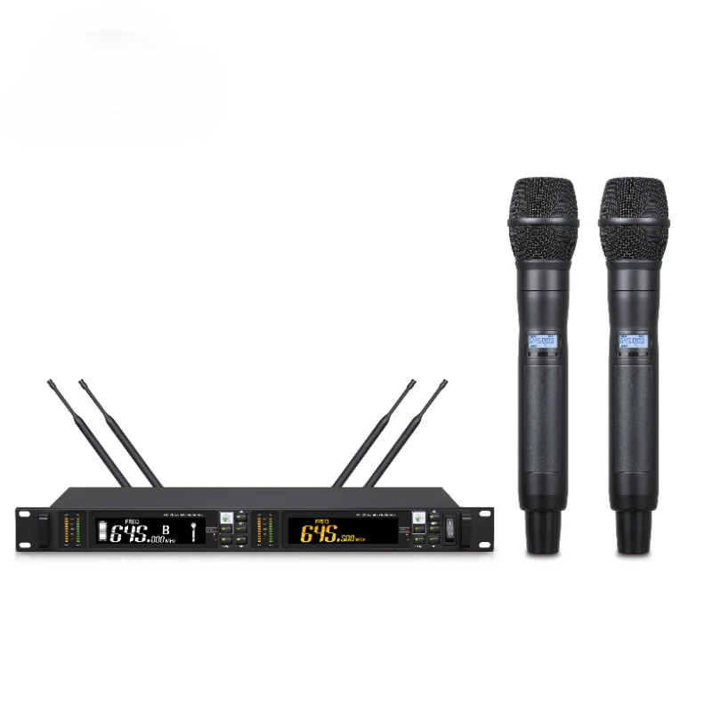 

GAW-G15 Profession Stage KTV Conference Perform Wireless Mic System UHF True Diversity Digital Mic One-to-One Locking Frequency