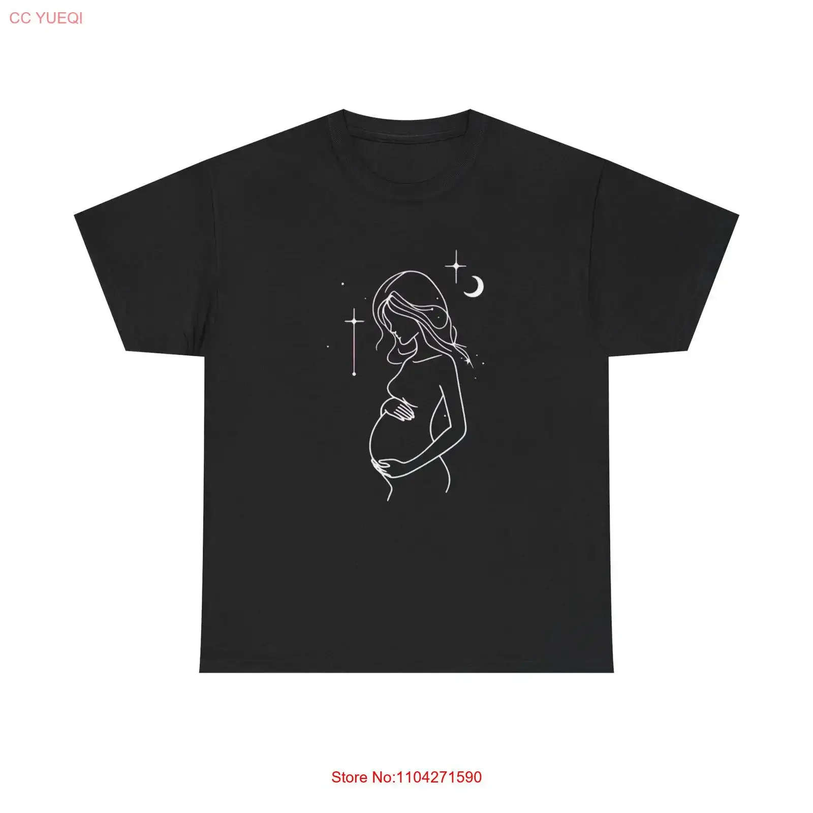 Pregnant Expecting Mother T Shirt Baby Bump Pregnancy Reveal vintage Washed Stylish Versatile Soft Stretched Comfortable