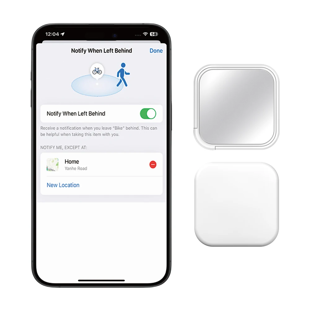 

GPS Tracker Wallet Finder Item Finder Car Locator Tracking Device for Apple Find My APP iOS Only