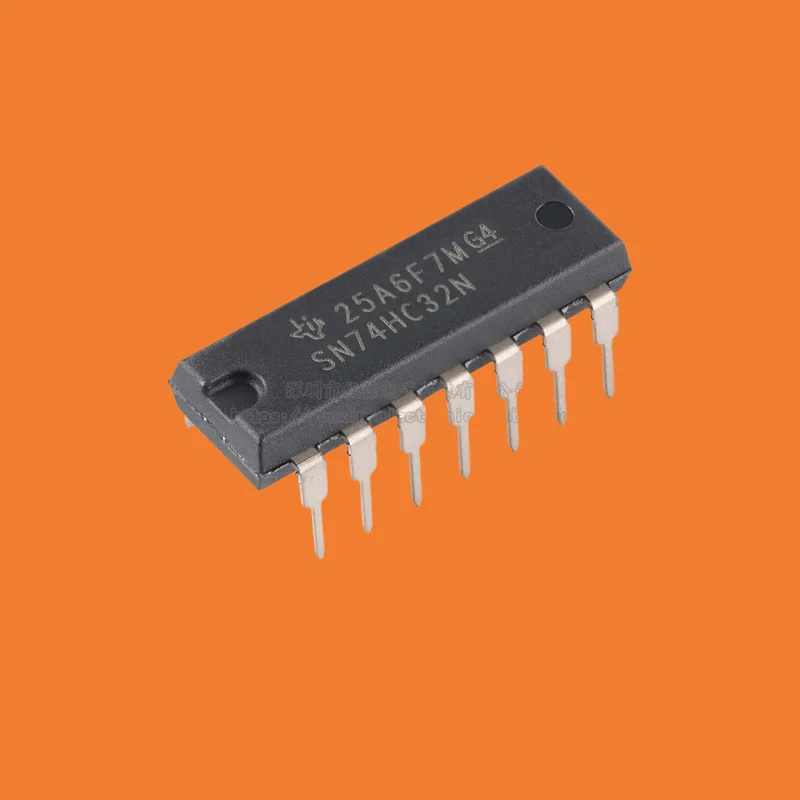 10PCS/original genuine SN74HC32N PDIP-14 four-way 2-input positive or gate chip