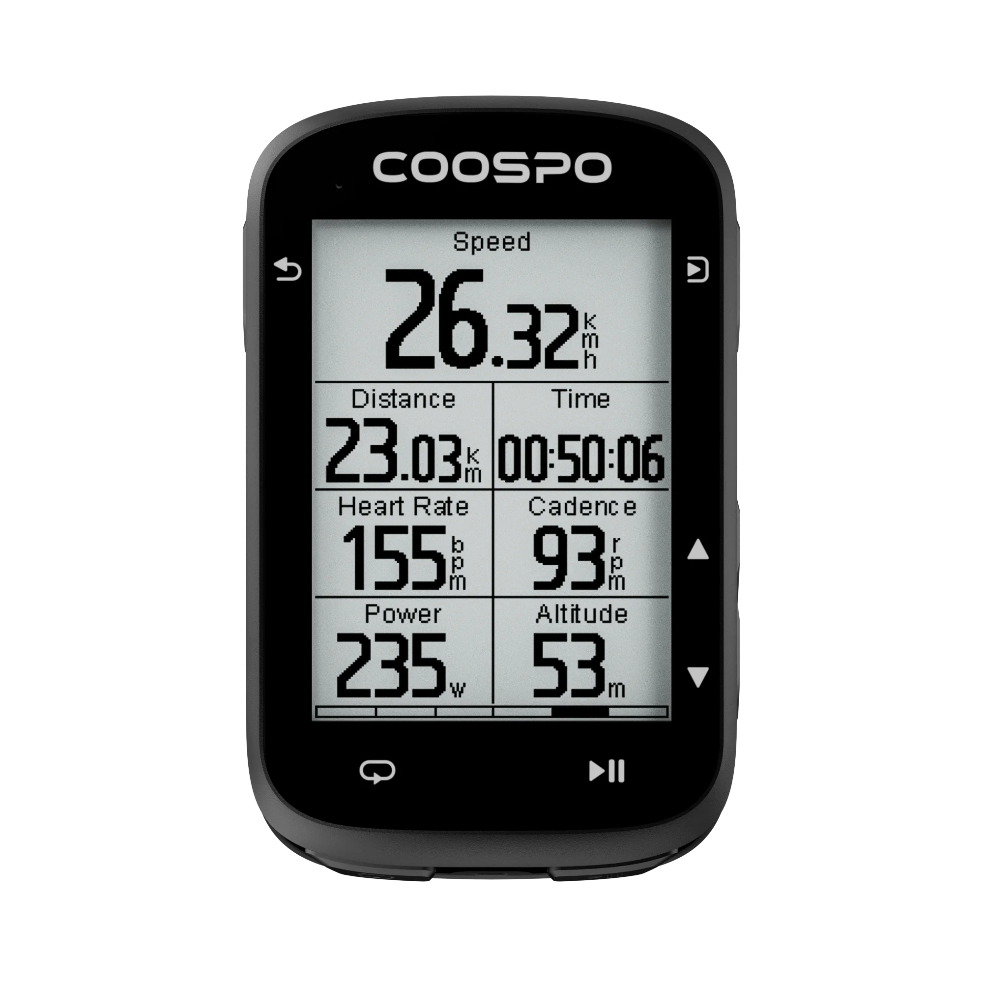 COOSPO CS500 en ANT+ slimme GPS-fietscomputer voor racefietsen