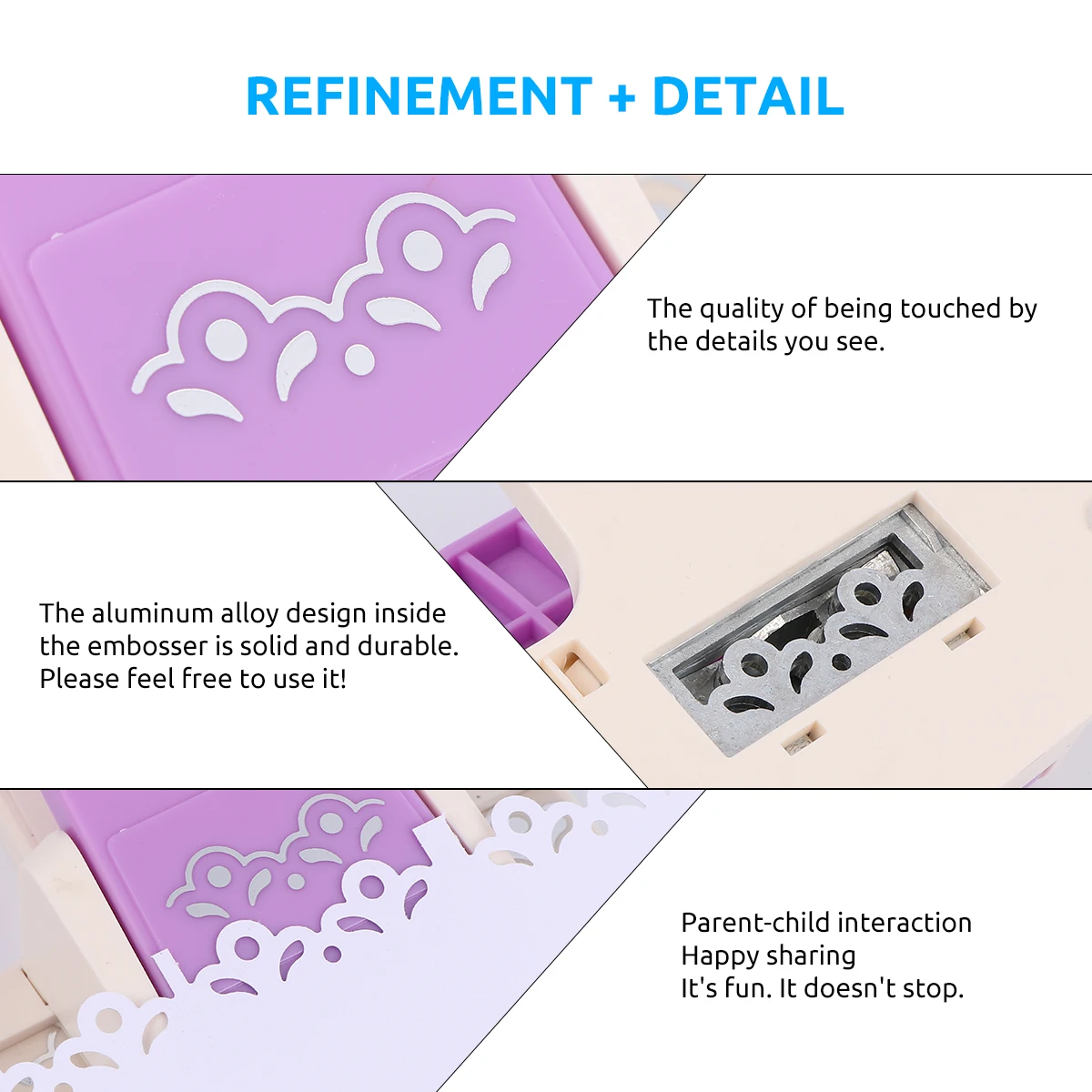 

Embossing Device Paper Punch Hole Puncher Craft Punches DIY Cards Scrapbooking Art Supplies Lovely Patterns Easy Use