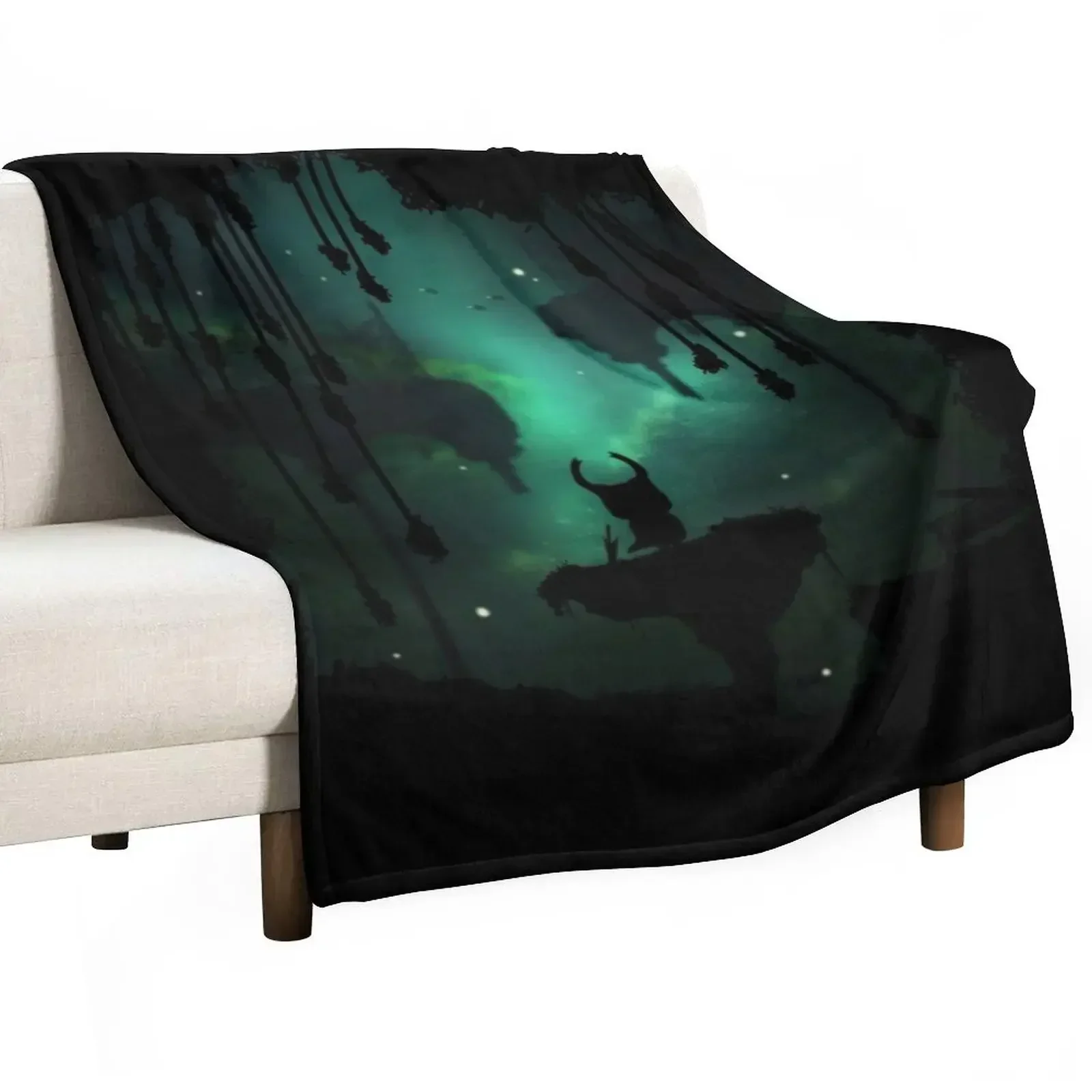 

The Greenpath Throw Blanket Camping Decorative Sofas Blankets