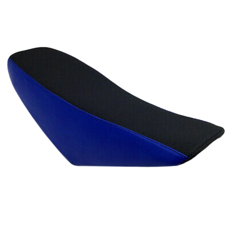 Motorcycle Rear Seat Cushion Flat High Foam Seat Saddle for YY70 HK160R TY125 CRF70 125Cc 140Cc 150Cc Pit Pro Blue