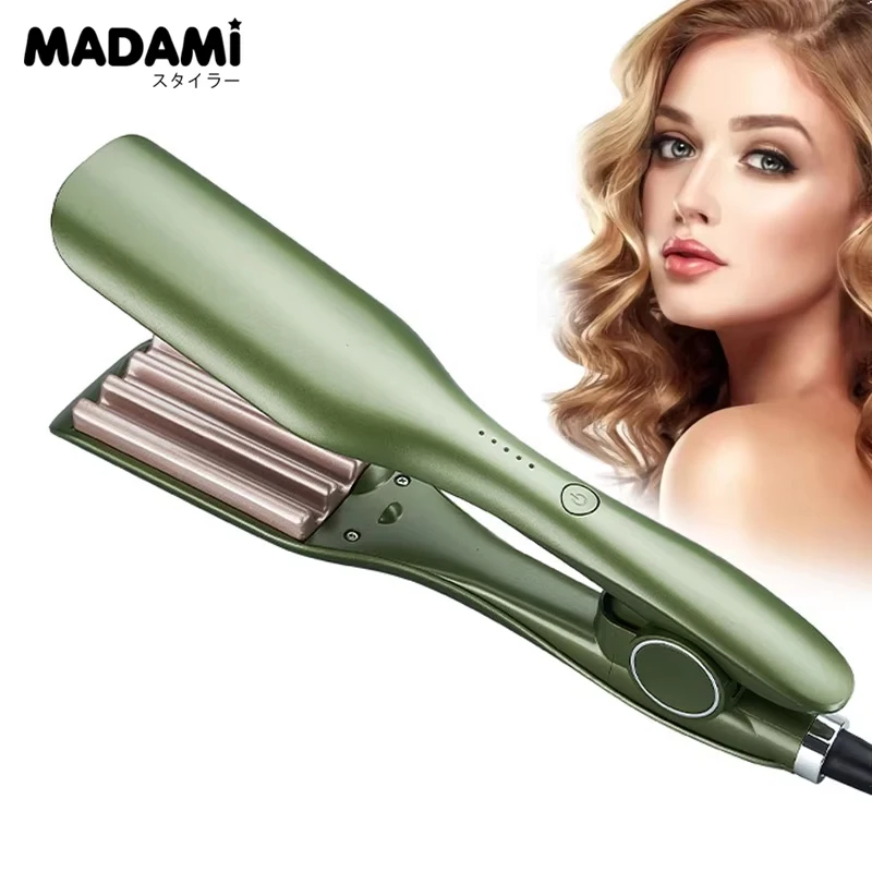 Hair Curling Iron Hair Curler Wand Professional Curly Ceramic Electric Salon Styling Tool Crimping Iron