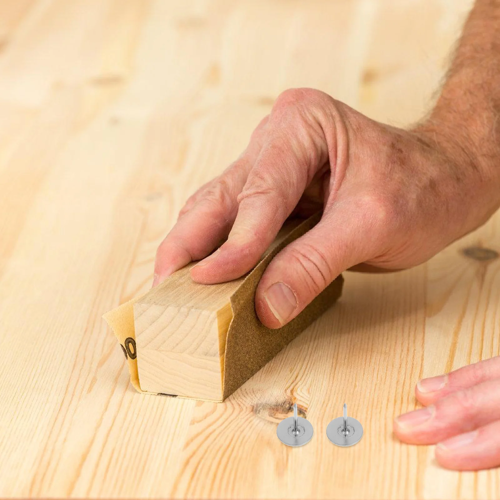 

20Pcs Flat Head Thumb Tacks for Bulletin Boards Furniture Carpets Craft Projects Reliable and Secure Hold Thumb Tacks for Crafts