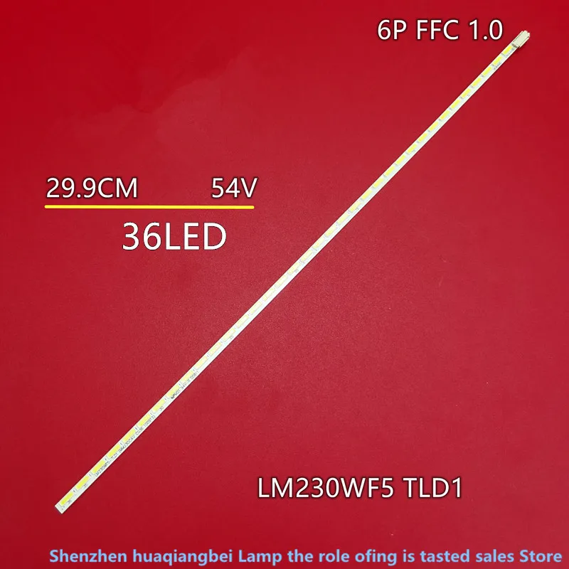 

FOR New Lenovo all-in-one machine FOR 1008 B520r2 B520 LM230WF5 TLD1 29.9CM 36LED 100%NEW LED backlight strip Aluminum