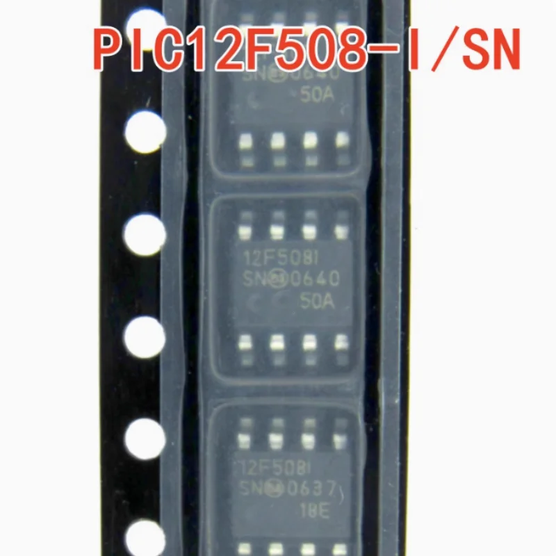 10PCS PIC12F508-I/SN SOP8 12F508I