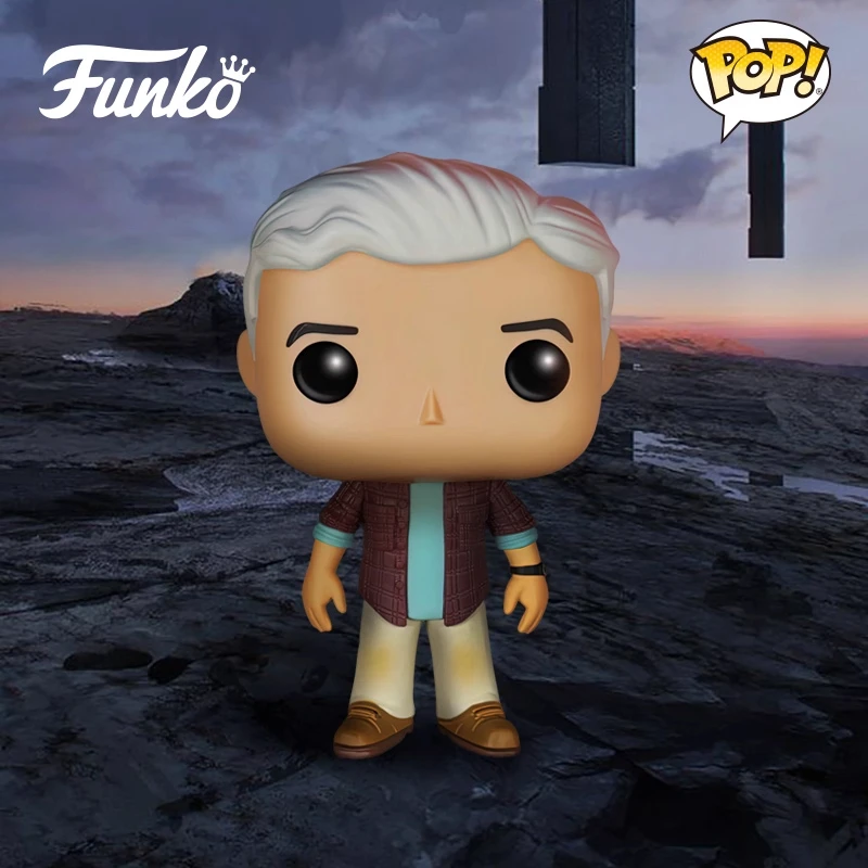 

Genuine Edition FUNKO POP Tomorrowland Frank Anime Action Desktop Decoration Ornament Model Toys Collectible Model
