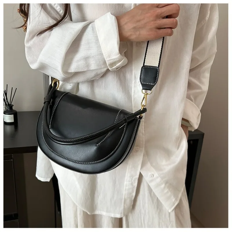 

Fashionable Designer Crossbody Bag For Women Luxury Leather Shoulder Tote Handbags Ladies Elegant Office Travel Accessory