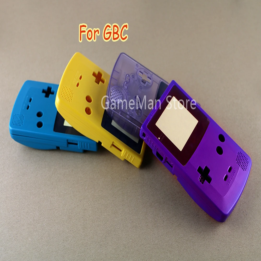 

OCGAME 4 colors Full Housing Shell Cover Protective Case for GAMEBOY COLOR GBC System Replacement 10sets/lot