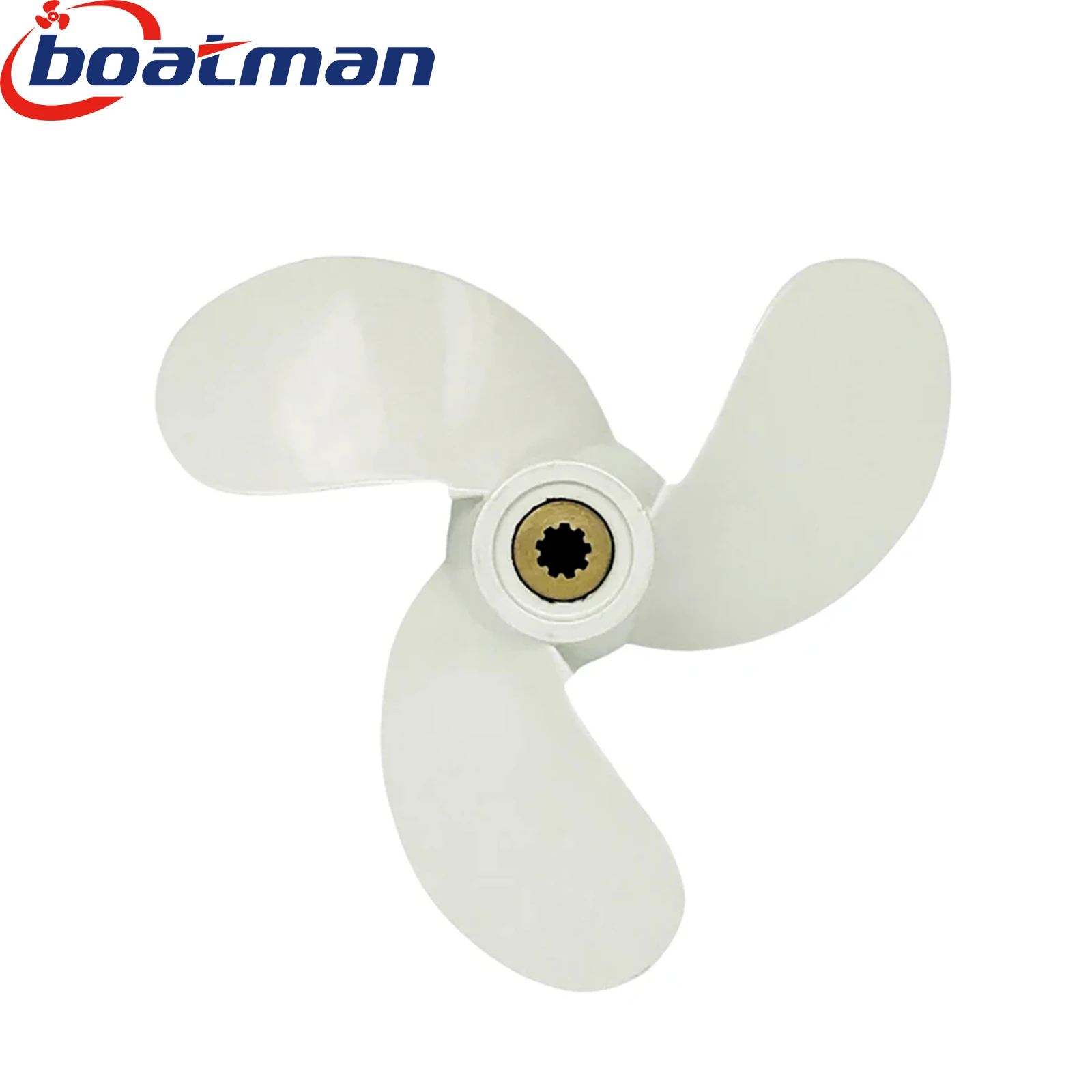 

Boat Propeller For Yamaha 4-6HP Outboard Motor 7 1/2x8 Aluminum 9 splines 6E0-45941-01-EL Marine Engine Part