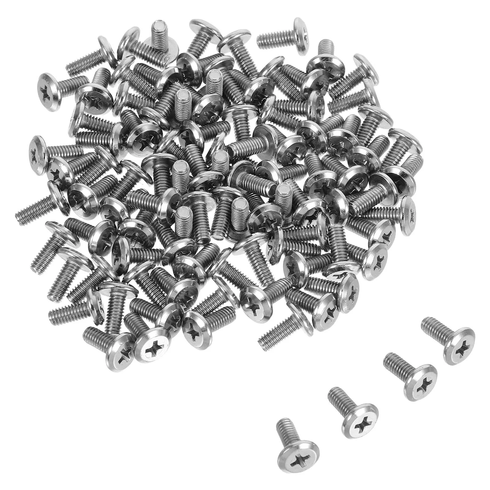

100pcs Cross-inverted Cabinet Screws Carbon Steel Countersunk Flat Head Hardware Woodworking Furniture Mounting Knob