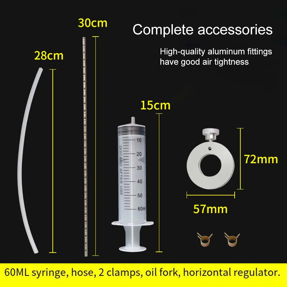 دراجة نارية صيانة دراجة نارية شوكة أداة قابل للتعديل قياس مستوى الزيت أداة المحرك 0.5 سنتيمتر زيادة بمناسبة #2
