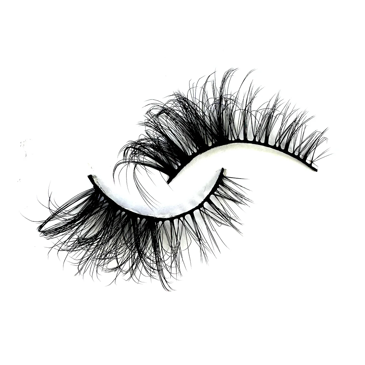 Nieuwe Cat Eye Wimpers 5D Pluizige Volume Nertsen Valse Wimpers Gevleugelde Einde Oog Langwerpige Wimpers 3D Nertsen Wimpers Dikke Nep Wimper