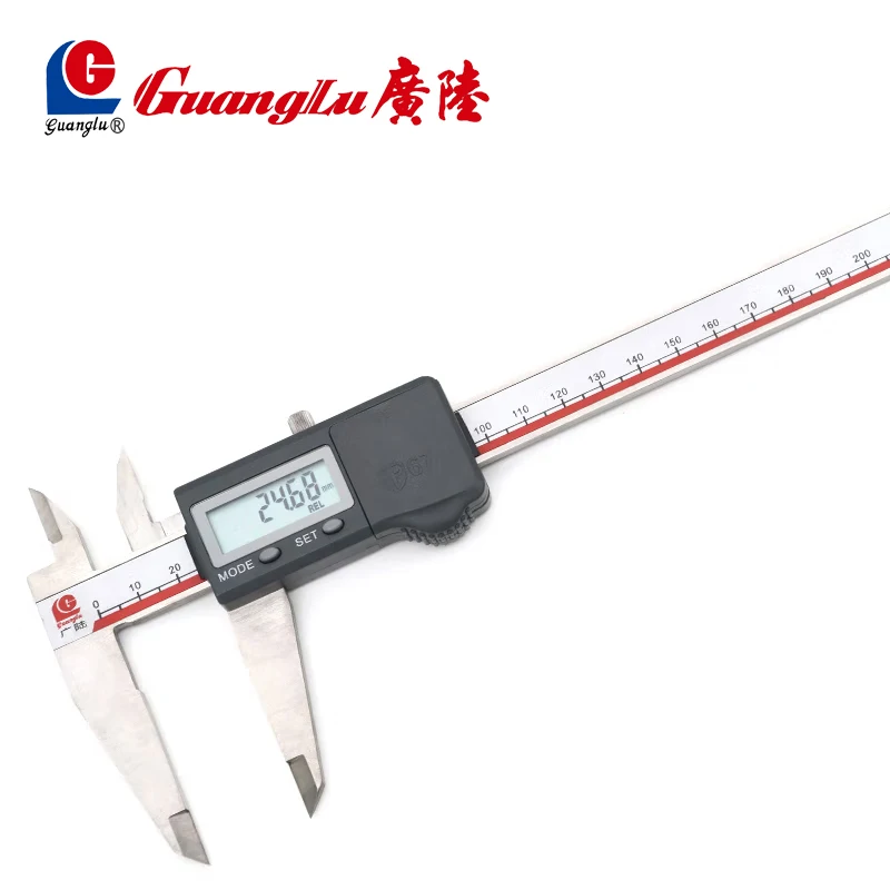 IP67 مقاوم للماء والزيت/الغبار فرجار رنيه رقمي من الفولاذ المقاوم للصدأ نطاق إلكتروني دقيق 0.01 مم