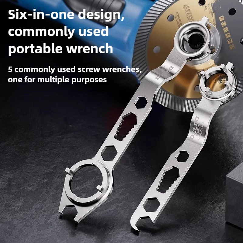 

1 шт. 100/125 угловая шлифовальная машина, гаечный ключ 30/42 мм, инструменты для замены шлифовальных дисков, машина для мрамора, электрическая дрель, шлифовальный инструмент