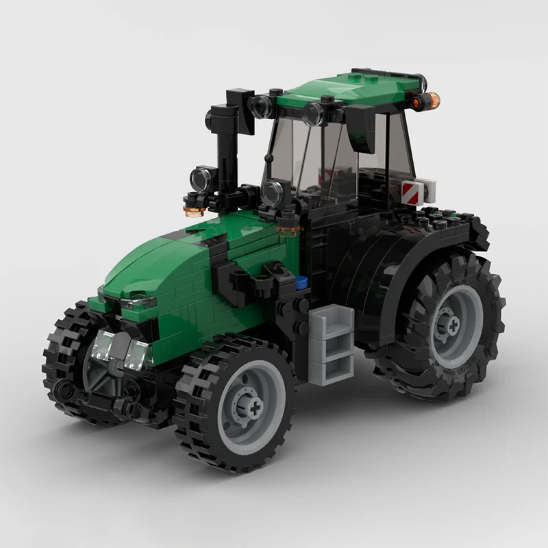 

MOC Deutz Fahr 7250 Agricultural Tractor Vehicle Creative Children's Toy Set Birthday Gift Technology Building Blocks