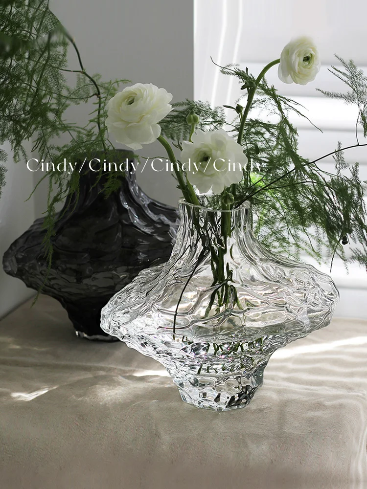 

Легкая роскошная прозрачная стеклянная гидропонная ваза, устройство для цветов, украшение дома, гостиная, цветочная композиция, вода