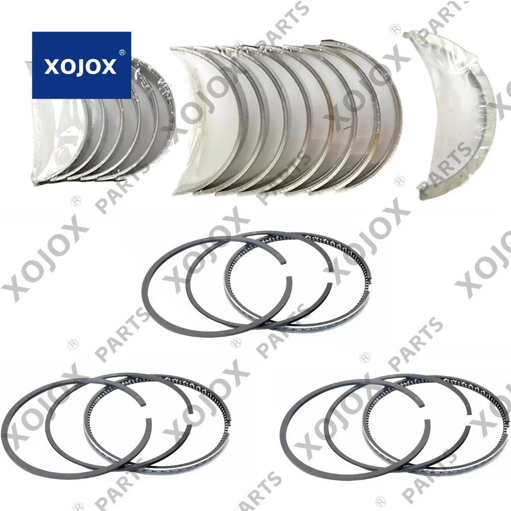 Металлический комплект XOJOX 3KR1 + поршневые кольца для двигателя Isuzu 3KR1 3KR1-EA14 для экскаватора Sumitomo S90 S90FX для Hitachi EX20 EX22 EX25- Металлический комплект XOJOX 3KR1 + поршневые кольца для двигателя Isuzu 3KR1 3KR1-EA14 для экскаватора Sumitomo S90 S90FX для Hitachi EX20 EX22 EX25-
