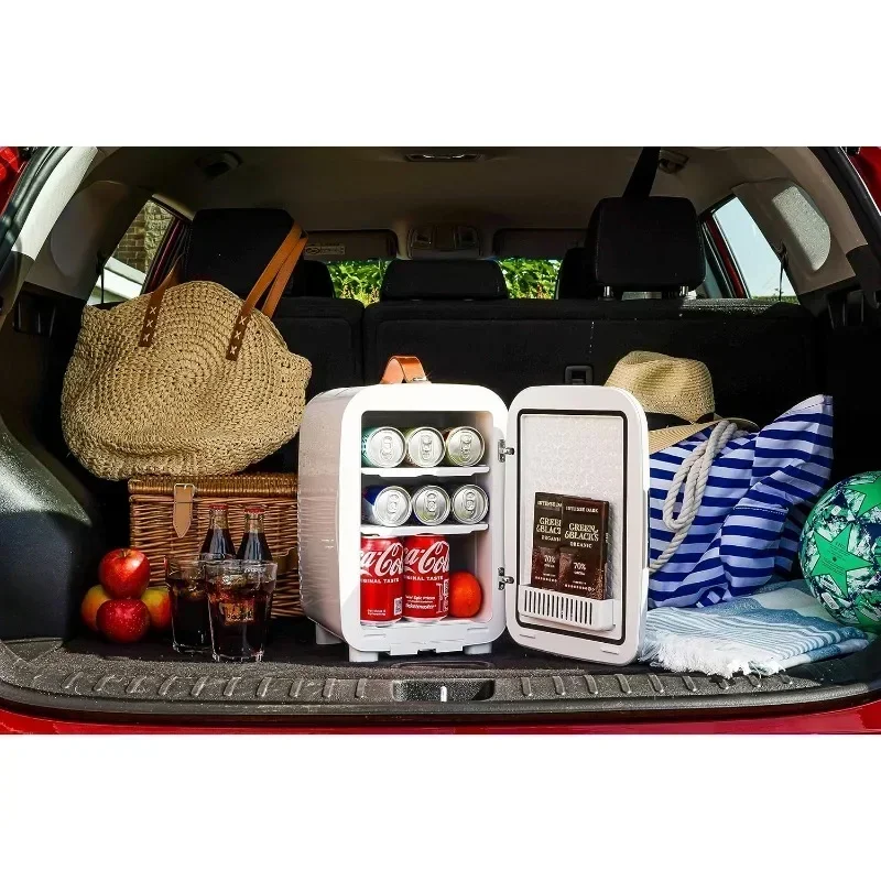 Deluxe Mini Fridge Cooler Compact Portable High Efficiency Quiet Cooling System Portable Appliances