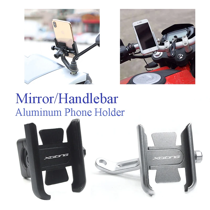 

Для KYMCO XCITING 250 300 400 500 аксессуары для мотоциклов с ЧПУ, держатель для мобильного телефона на руль, GPS-подставка, кронштейн