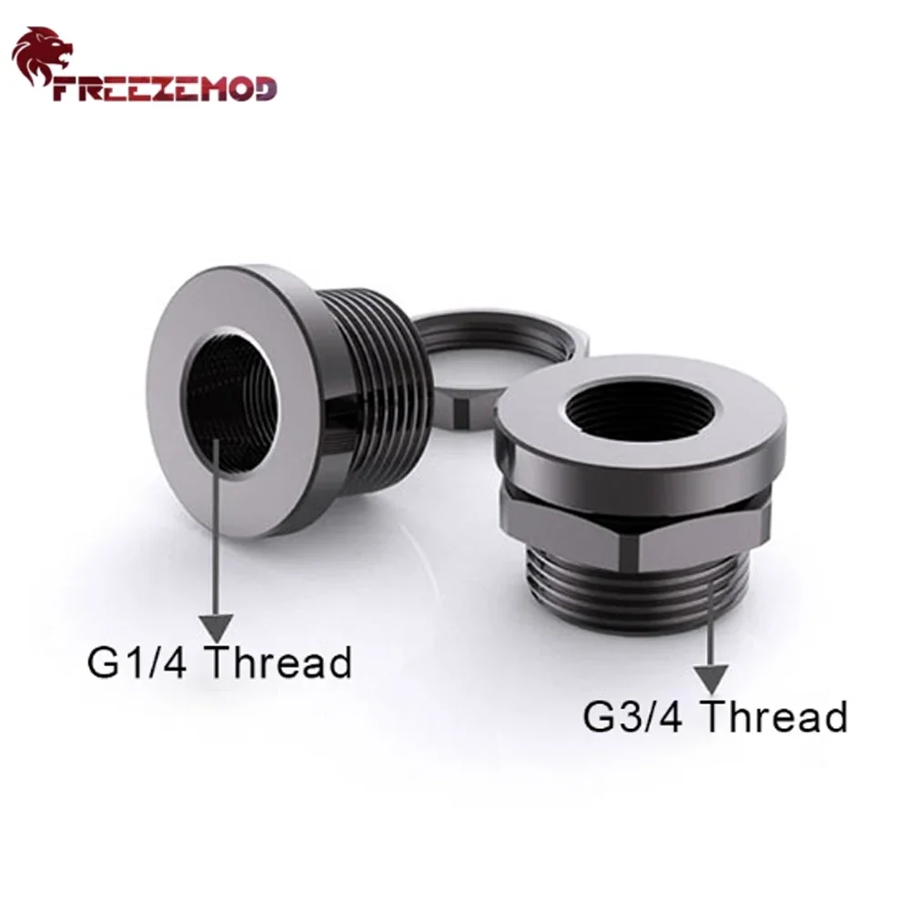 FREEZEMOD Male/female Fitting G1/4 Thread, External 18 * 1.25 Thread PC Liquid Cooled MOD Connector HCBJT-V2