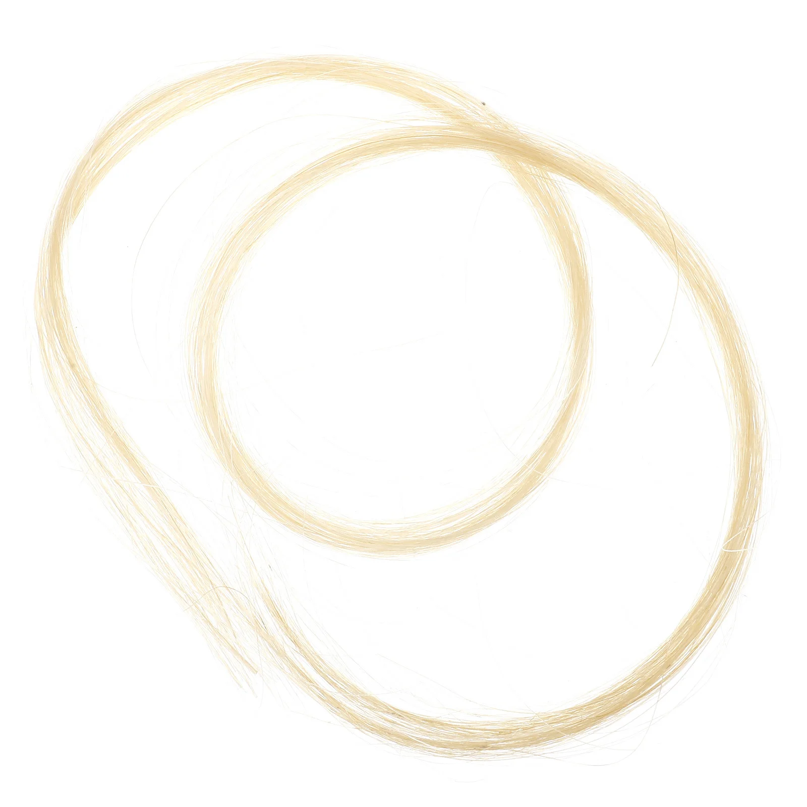 

2 Pcs Violin Bow Hair for Creative Horse Replacement Instrument Accessories Horsehair Musical