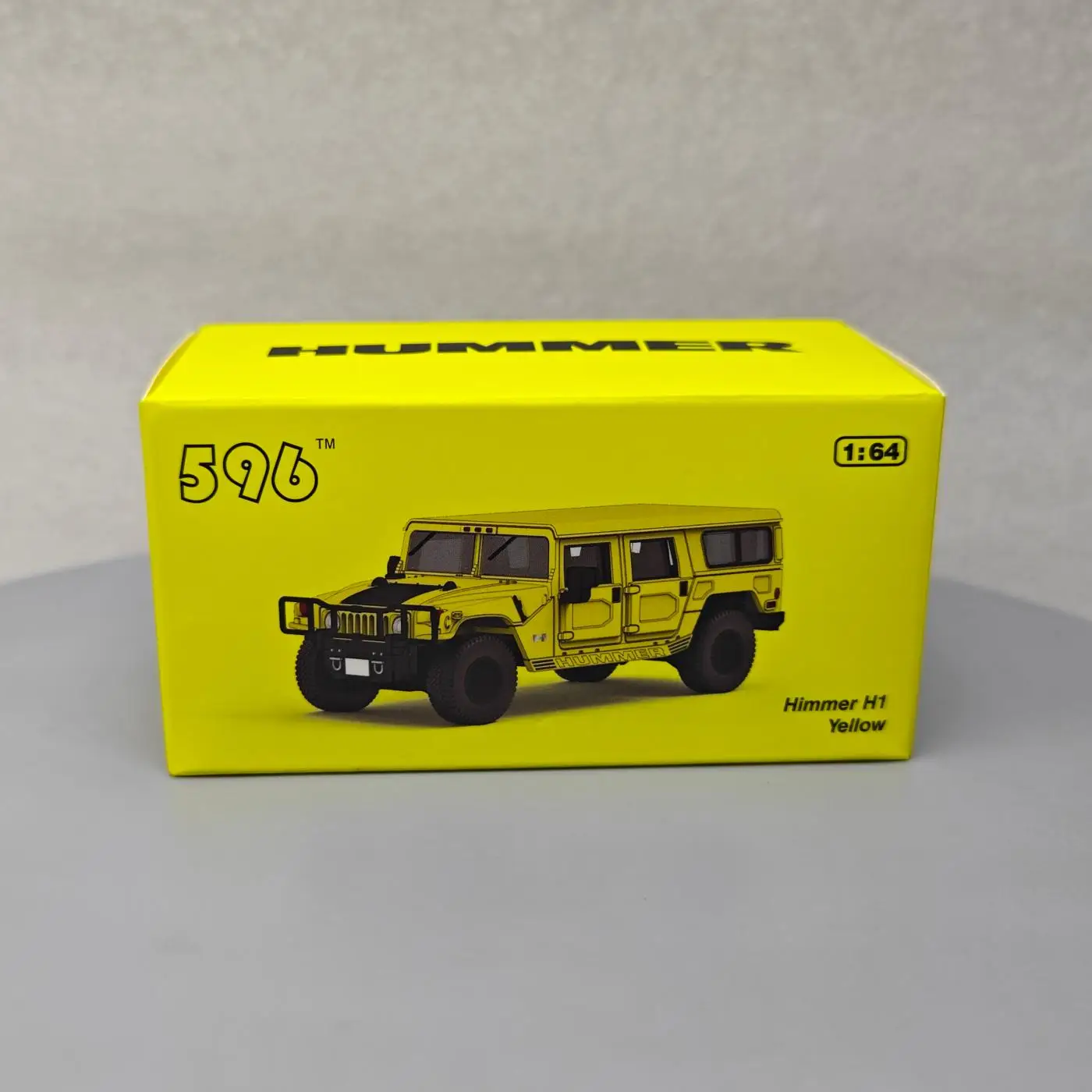 596 1:64 هامر H1 محاكاة عالية سبيكة سيارة نموذج جمع زخرفة نموذج صغير لعبة أطفال