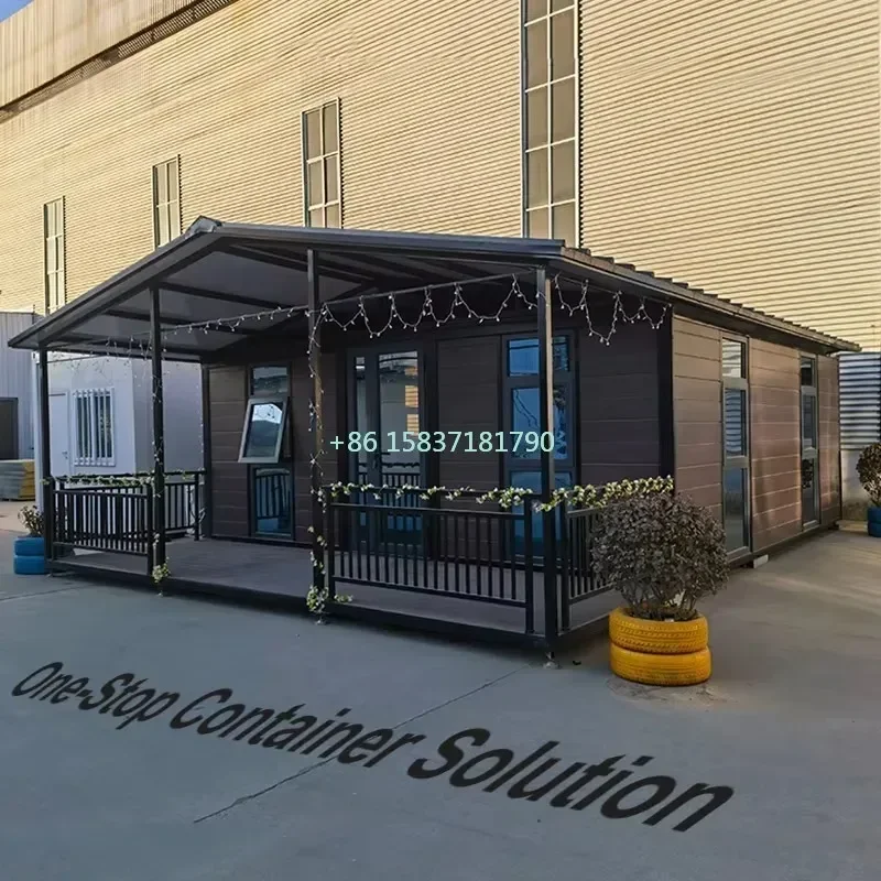Container House Packing Box 20ft Modern Supply Golden Supplier Portable Modular Tiny House Prefabricated Mobile Container Home