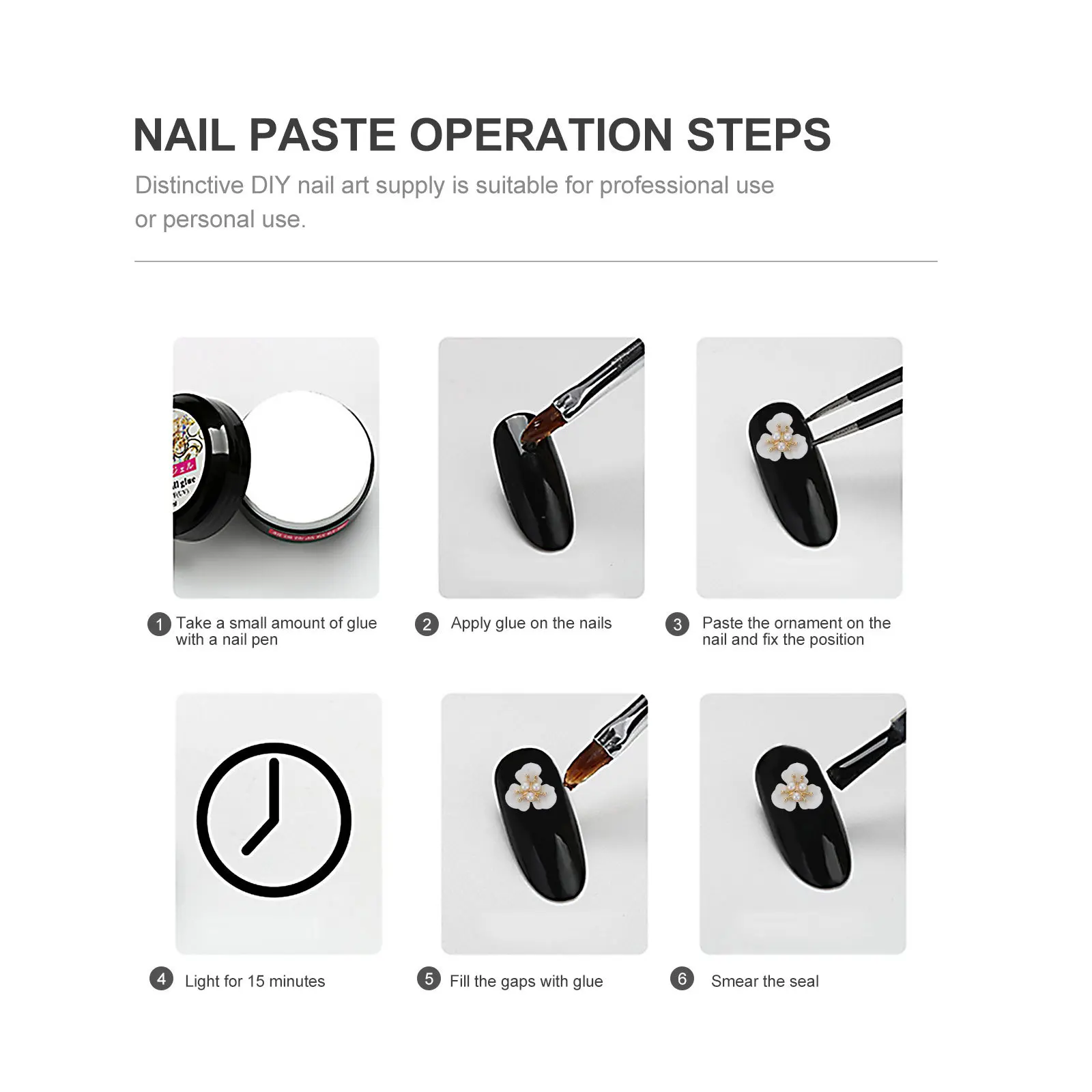 

12 шт. DIY украшения для дизайна ногтей цветок жемчуг дизайн маникюр ювелирные изделия легко наносится домашний салон DIY украшения для дизайна ногтей