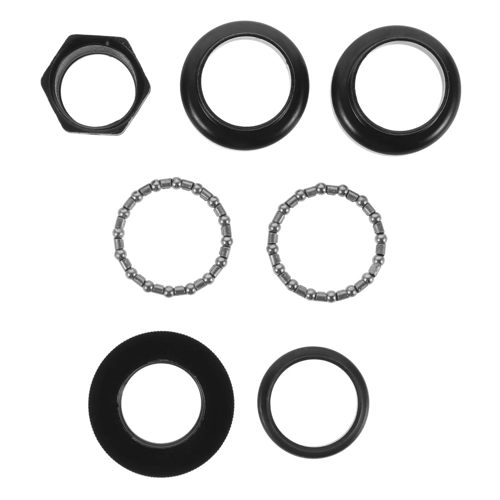 

1 Set Bicycle Headset Metal Front Fork Bowl Set For Replacement Heavy Duty Mountain Bike Accessory Bearing Part