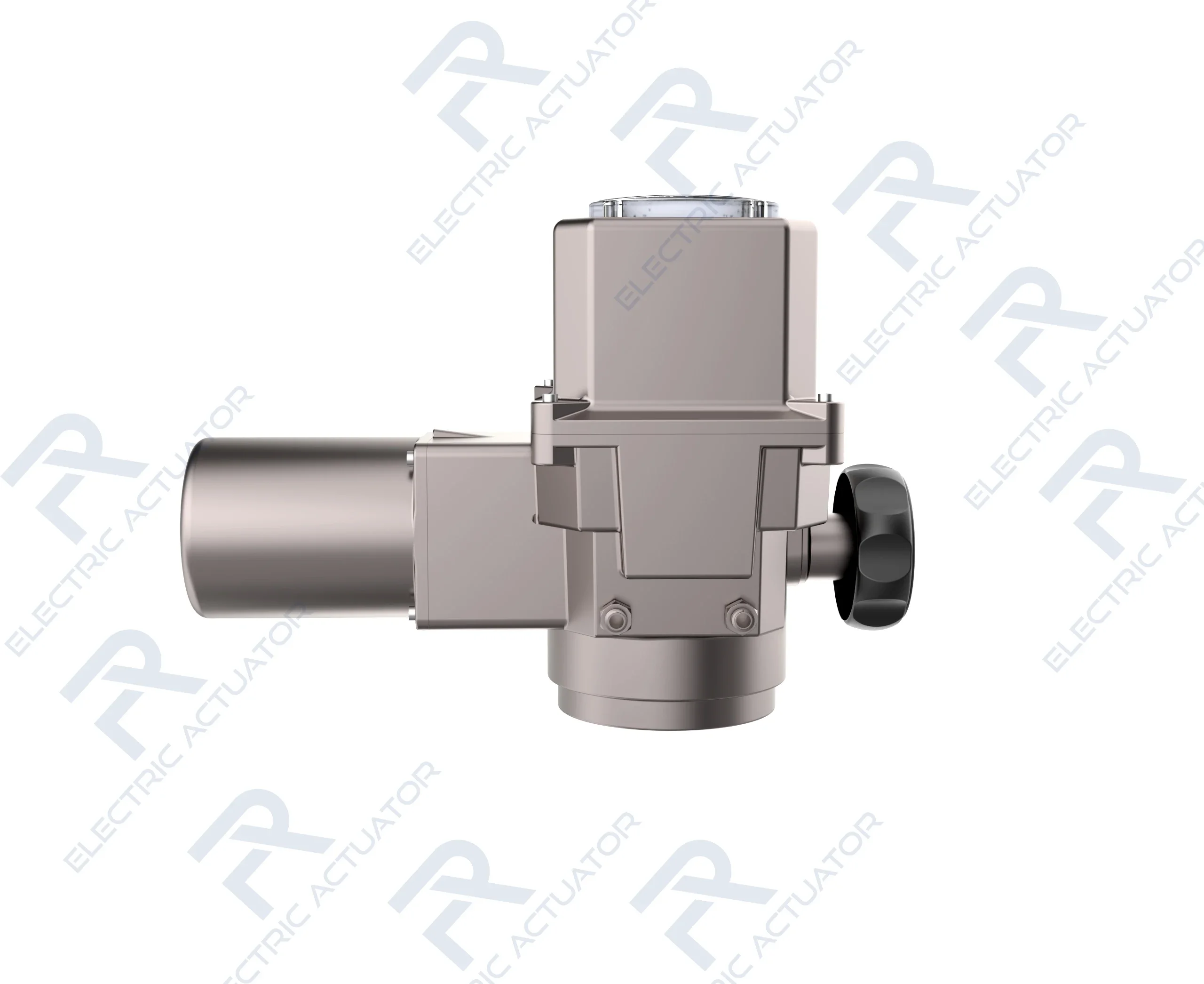 OA on-off type 90 degree motor operated butterfly valve electric actuator