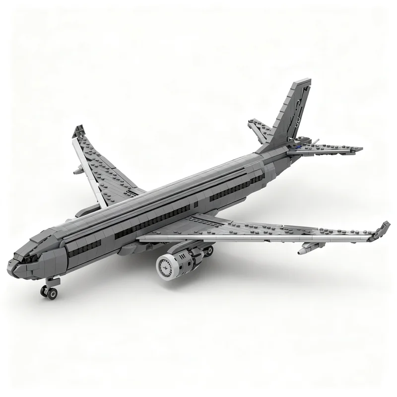 1635pcs MOC Airbuss A330 Multi-Role Tanker Transport 1 100 Creator Creator Expert Model Building Blocks Christmas Gift Toys 3D