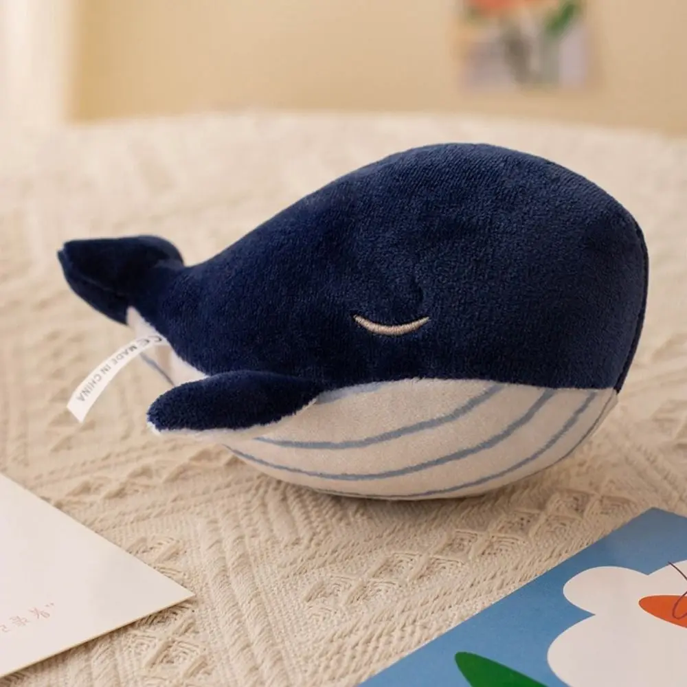 Kawaii-クジラの形をした綿のキーホルダー,シミュレーションコレクション,小さな動物のペンダント,柔らかいクジラのおもちゃ,誕生日プレゼント