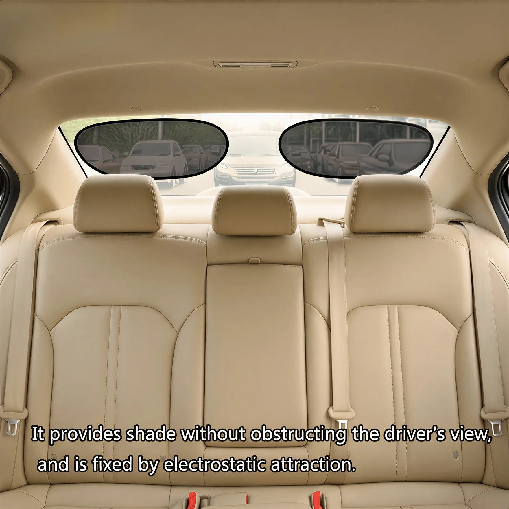 Universeller Auto-Sonnenschutz für den Sommer, Autofenster-Sonnenschutzvorhänge, Blendschutz, UV-Blocker, Sonnenschutzabdeckung, elektrostatische Adsorption – Detail 7