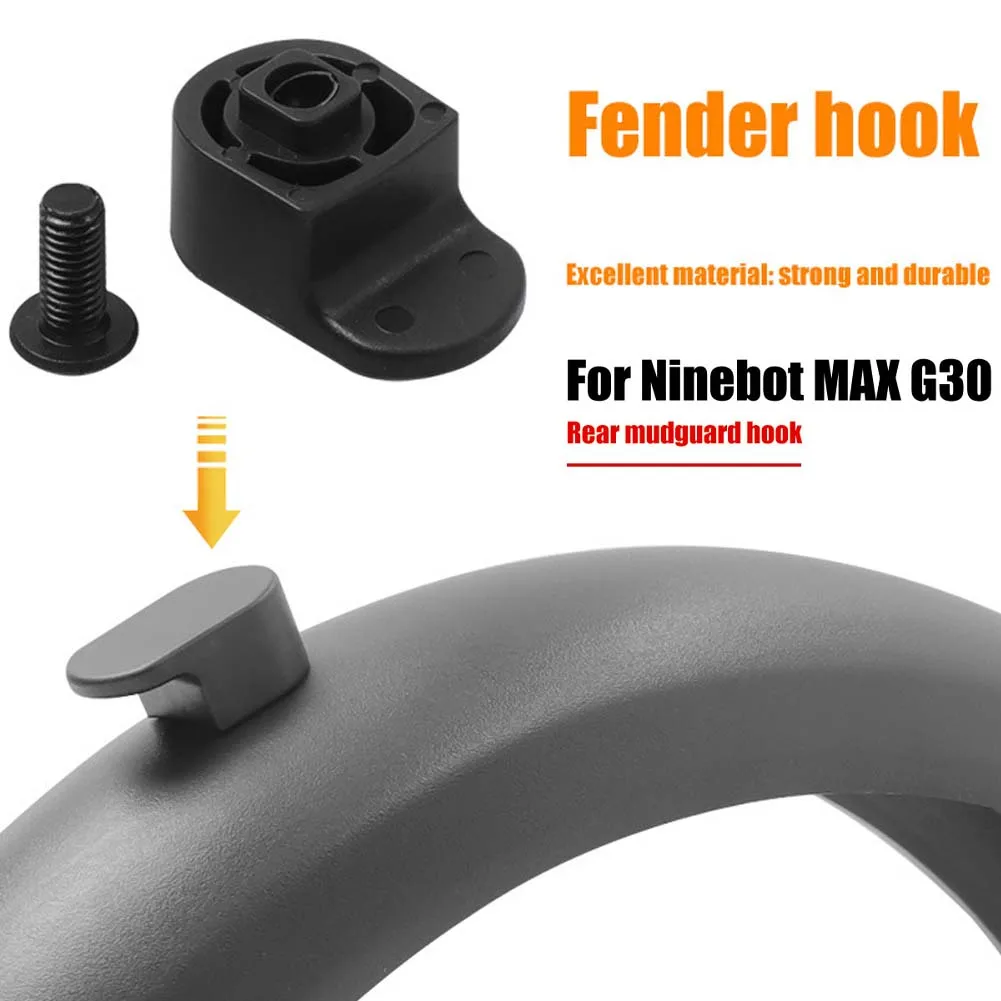 Fender-Folding Hook For Ninebot MAX G30 G30D Electric Scooter Replacement Mudguard Hooks 2.9x1.7cm Electric Bikes Accessories