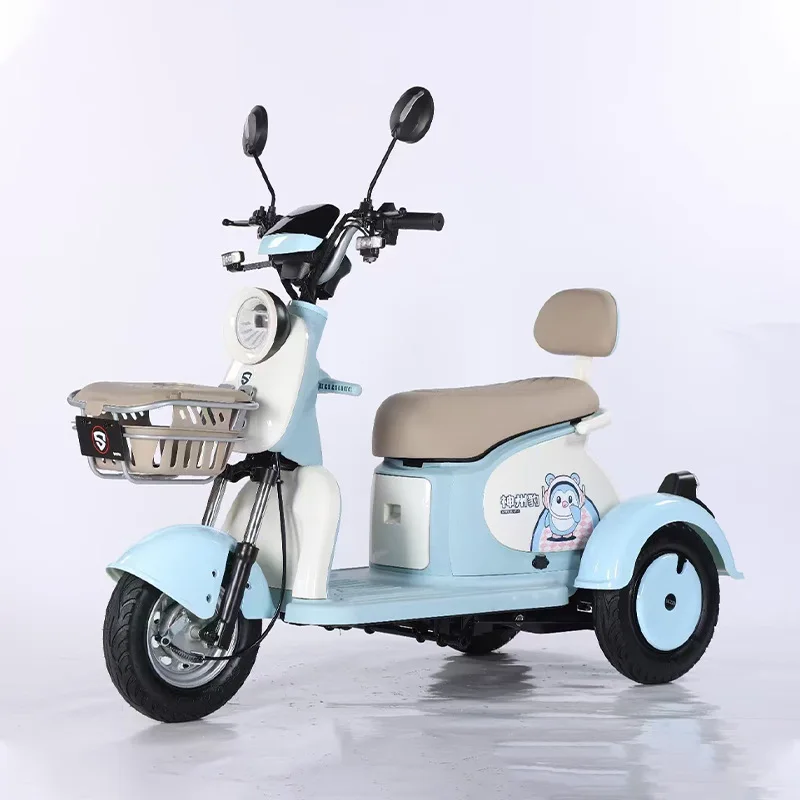 

Tricycle Strong Power 3 Wheel 500Watt 60V 32AH Hot Sale in Africa Electric Tricycles