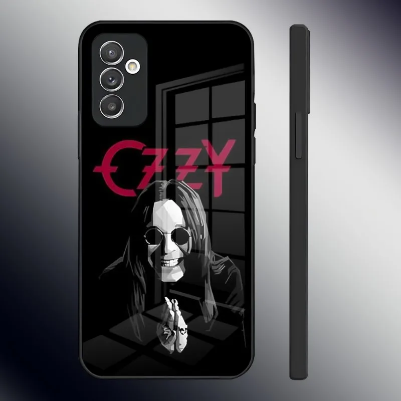 Rock Band Ozzy Osbourne Phone Case Tempered Glass For Samsung S22 S21 S30 S20 Pro Ultra Plus S7Edge S8 S9 S10E Plus Back Cover