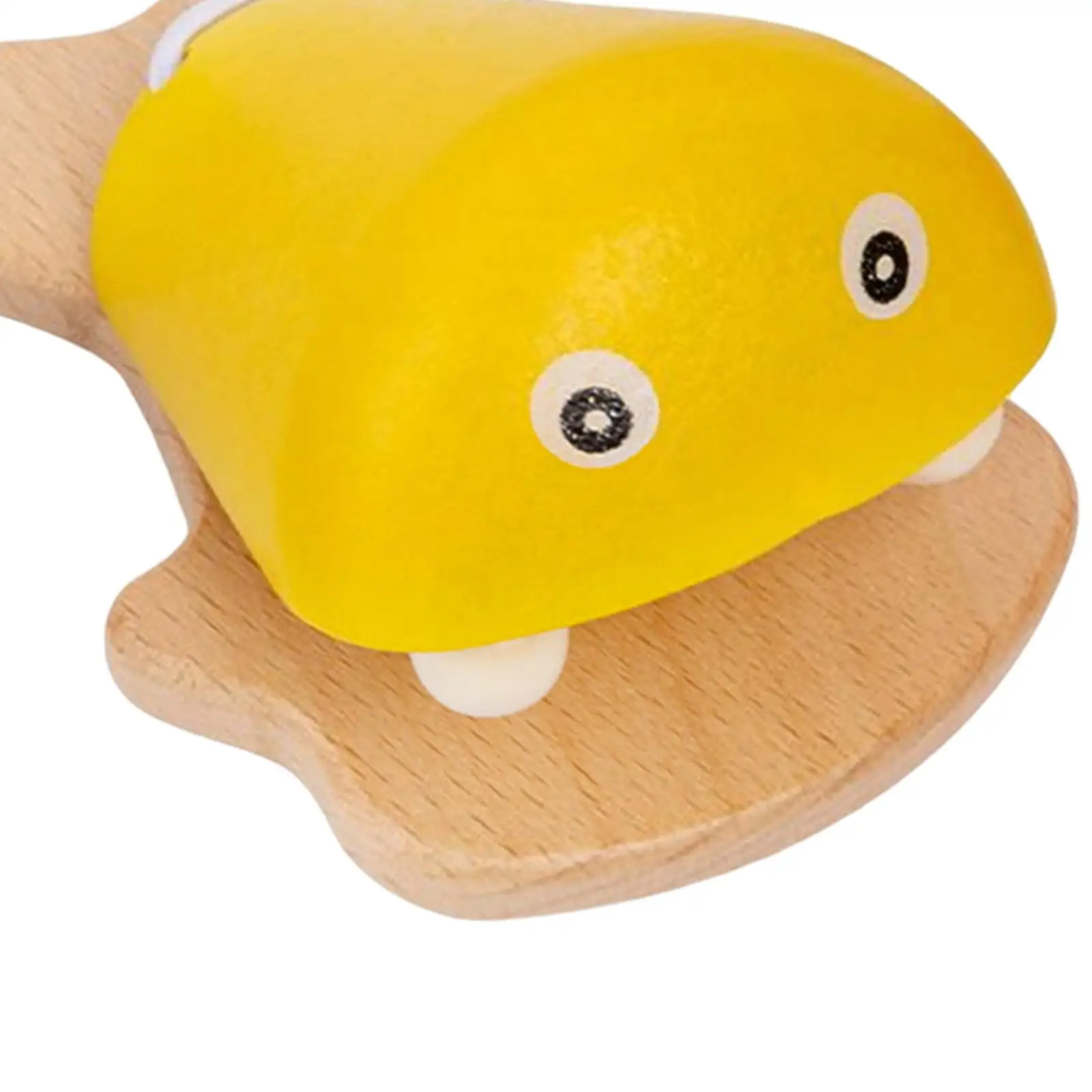 Small Wood Castanet Toy Finger Castanets for Percussion Toy Boys Girls