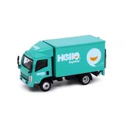 Tiny 1:76 Isu-zu N Series Hello Express Green Alloy Simulation Model Car