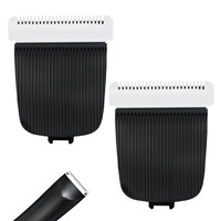 1/2Pcs Replacement Blade Compatible with Manscaped The Lawn Mower 4.0 3.0 2.0 Electric Groin Hair Trimmer,for Clipper Blades Fit