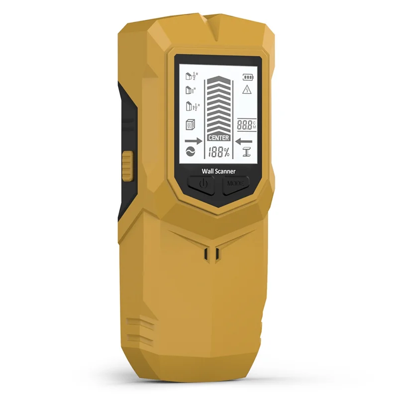 

[LXYA68Z!] Электрический сканер-детектор 6-в-1 для поиска металлических и деревянных конструкций в стенах, а также проводки под напряжением (модель Y)