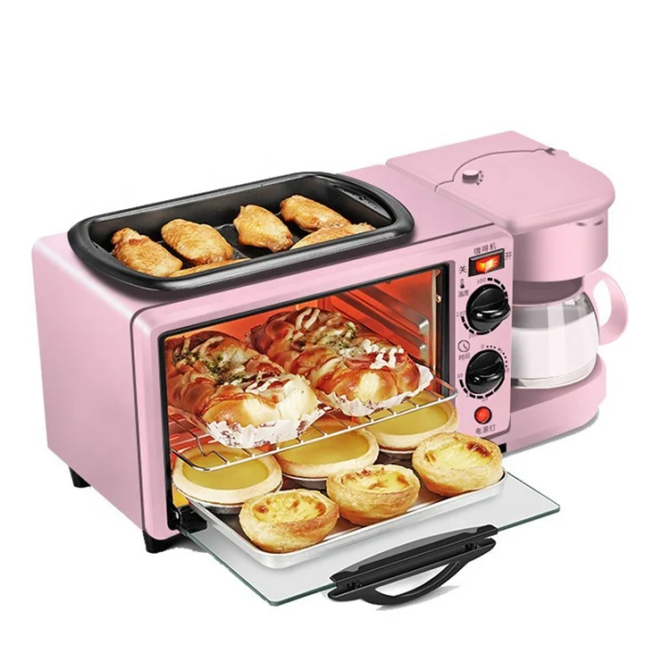 

Household Multifunction Breakfast Machine Temperature Control Breakfast Sandwich 3 in 1 Breakfast s