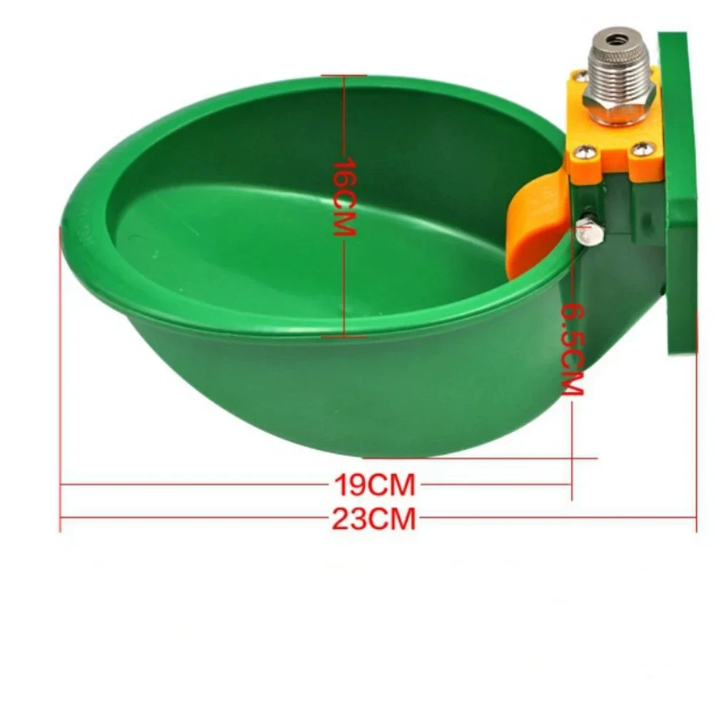 Automatic Engineering Plastic Pig and Sheep  Drinking Fountain Bowl Poultry Farm Feeding Animal Water Tank Breeding Equipment