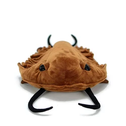 Cute Simulation Soft Stuffed Redlichia Plush Toy Paleontology Series Realistic Animal Original Model Dolls Audlt Gifts