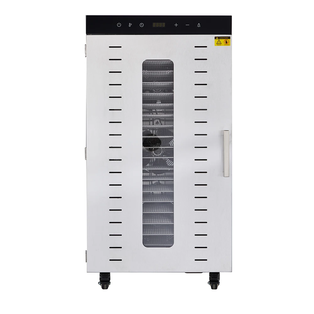 24 Trays Single Zone Commercial Food Dryer Machine Mango Orange Apple Fruit Dehydrator Drying Machine